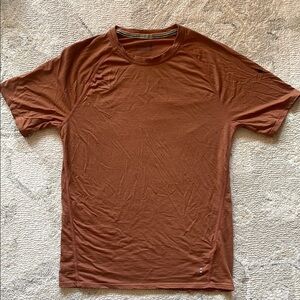 Smartwool wool Short Sleeve Tee Orange